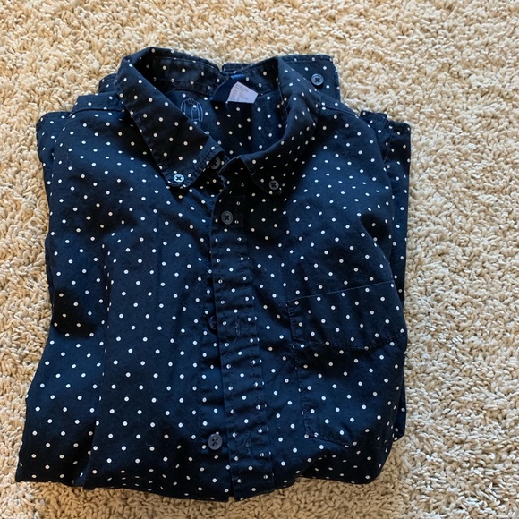 Polka dot button down - Picture 4 of 4